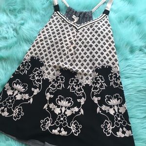 NWT Floral Tank Top